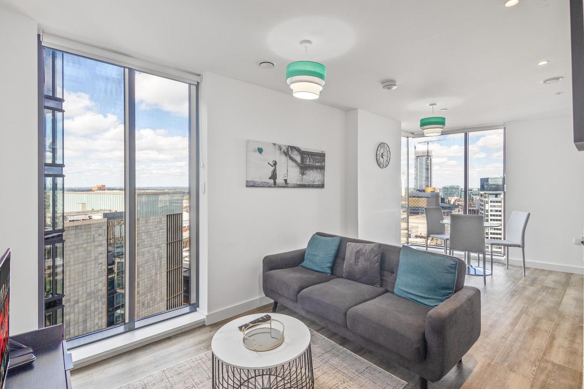 Luxury 2 Bedroom Apartment, On Broad Street! Birmingham Exterior photo